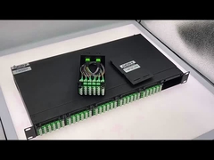 144 Core 1U Rack Mount MPO-LC/APC Single Mode Fiber ODF with Chinese Connector