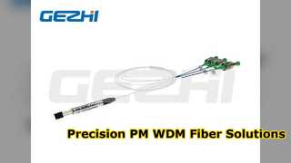 PM Fused WDM Precision Fiber Optic Multiplexer
