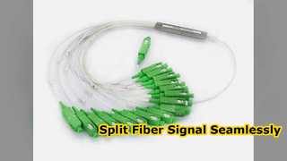 Fiber Optic Splitter FTTH SC APC 1x2