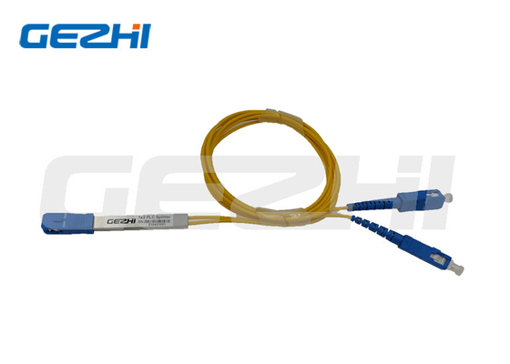 Low Insertion Fiber Optic Passive Components 1x2 PLC Splitter For FTTH