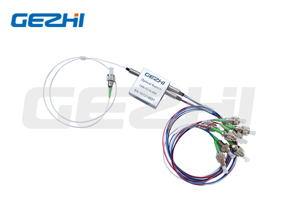 Singlemode 1xx8t Mechanical Optical Switch LC/UPC connector optical switch