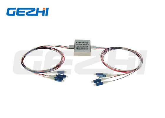 4x4 Fiber Optical Switches With Fast Switching Time