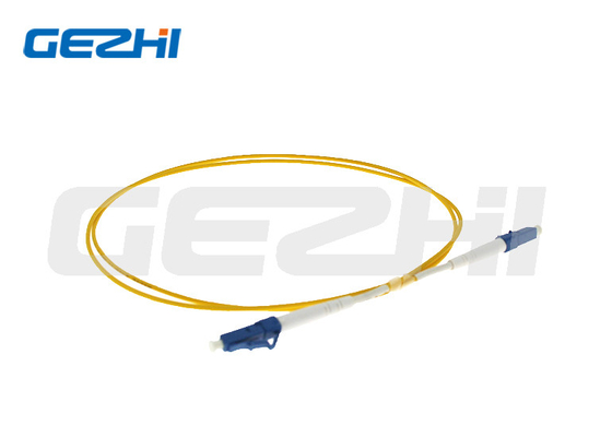 LC/UPC To LC/UPC Simplex Fiber Optical Patch Cord PVC/LSZH For Network