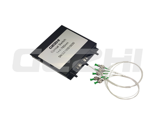 high channel isolation 1x4 medichanical optical switch module