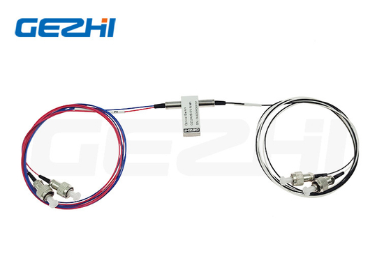High Reliability Stability 2x2 Channels Fiber Optic Switch Opto Mechanical