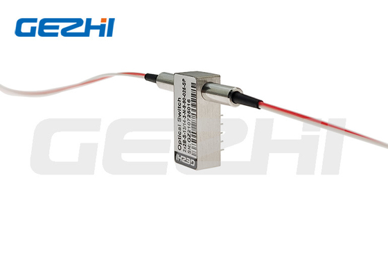 1260 ~ 1650nm Mechanical 2x2B Optical Switch Device Passive Optic Switch  SC/UPC