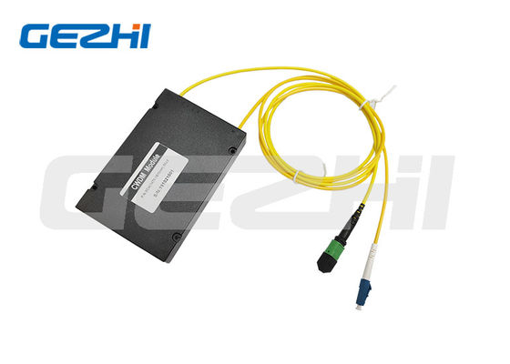 1x8 WDM Fiber Optic Multiplexer 8 CWDM Channels With MPO Pigtailed