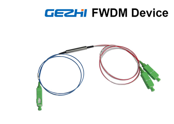 Buy 3 Port FWDM Filter CWDM Mux Demux Pass 1490nm Reflect 1310 / 1550nm online manufacture