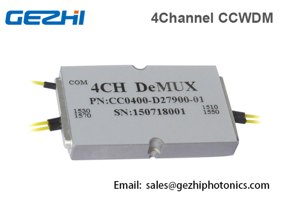 Buy Mini Module 4 Channel CWDM Mux Compact CWDM 1270 - 1610nm For PON Networks online manufacture