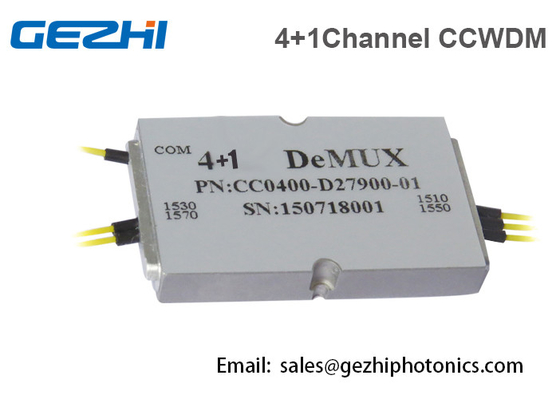 Buy 4+1 Channels Free Space Compact CWDM Demux Module With Upgrade Port online manufacture