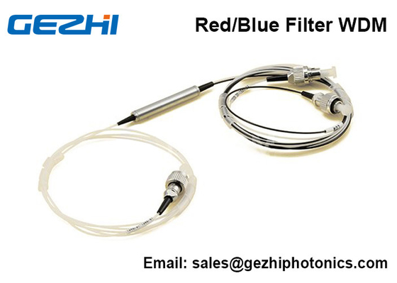 Buy C Band Red/Blue DWDM Filter 3 Port Thin Film Filter FWDM WDM Device online manufacture