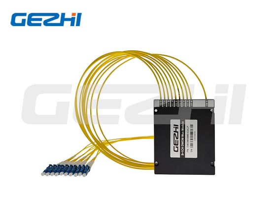 Buy Rack Mount ABS Module DWDM MUX DEMUX 8 Channel 1310/1490/1550nm CATV PON WDM online manufacture