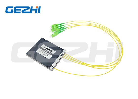 Buy 4CH 1270~1610nm CWDM Mux Demux Module with LC UPC Adaptor for Data Center online manufacture