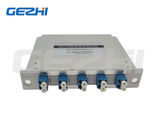 Buy 8 Channels Low Insertion Loss High Stability DWDM Mux Demux Dense WDM Module for Data Center online manufacture