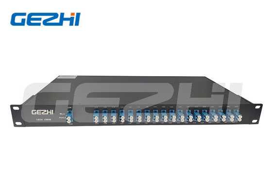 Buy 18 Channel CWDM fiber optics multiplexers duplex fiber in 19