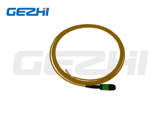 Buy LC OM3/OM4 8/12/24F MPO/MTP Fiber Optic Patch Cord PVC/LSZH Jacket For Telecom online manufacture
