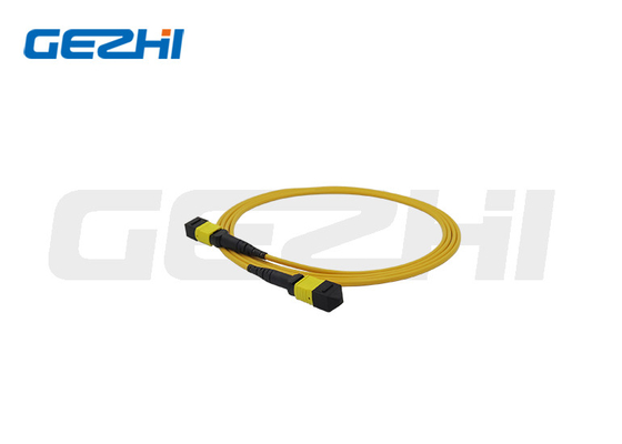 Buy FTTX MTP MPO Trunk Cabe 12 - 144 Cores OS2 Optical Fiber Patch Cord online manufacture