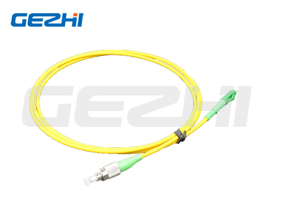 Buy FC To LC SM Simplex Fiber Optic Patch Cord Customizable Length For Data Transmission online manufacture