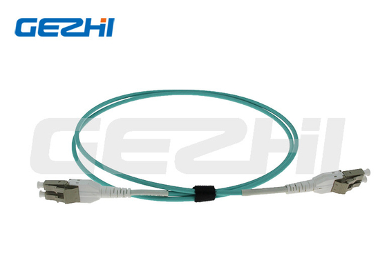 Buy Telecom/Data Center LC OM3 MPO Fiber Optic Patch Cord with PVC/LSZH Jacket online manufacture