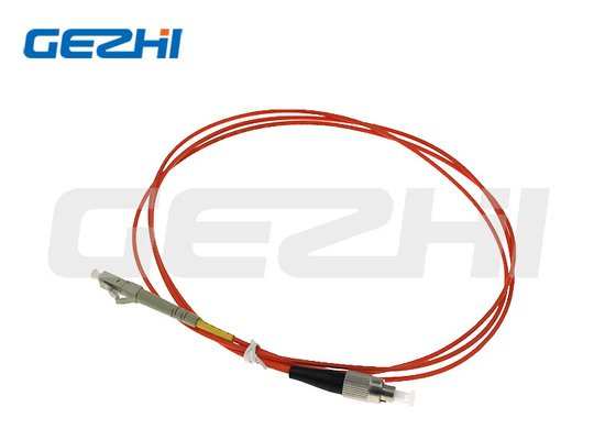 Buy Singlemode Simplex Fiber Optic Patch Cord LSZH LC To FC Fiber Patch Cable online manufacture