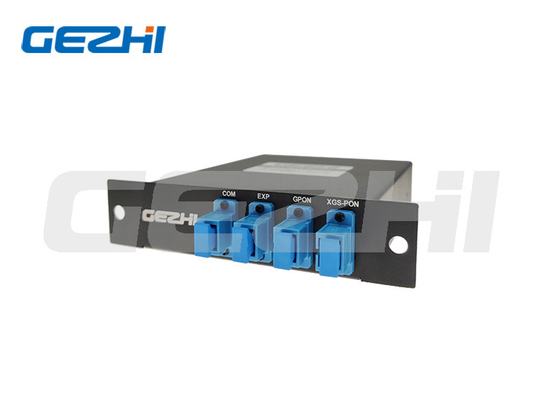 Buy WDM1R GPON /XGS-PON Filter WDM Multiplexer Cassette for DATA center online manufacture