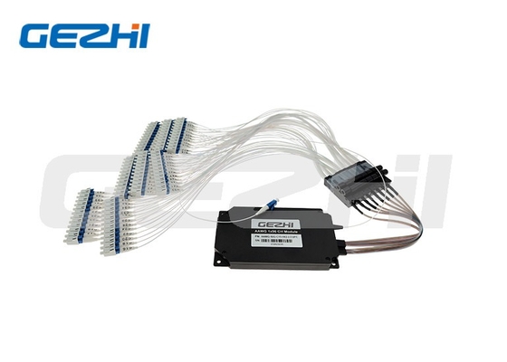 Buy 50GHz 1x96 Channel AAWG DWDM Module LC/UPC Connector With Metal Box online manufacture