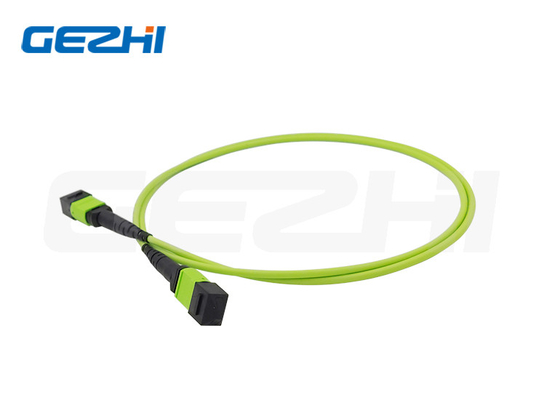 Buy OM5 MPO Patch Cable For FTTX / Data Center / Optical System 	fiber Optic Patch Cord online manufacture