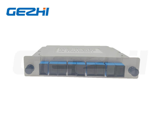 Buy 1260nm 1650nm 1x8 1x16 PLC Splitter LGX Box Cassette Card Inserting online manufacture