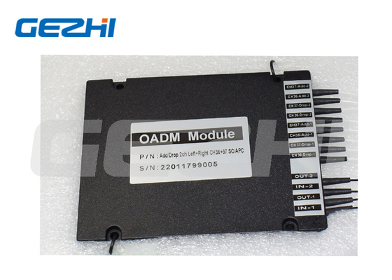Buy Dual Fiber Optical Module DWDM OADM With SC APC Interface online manufacture