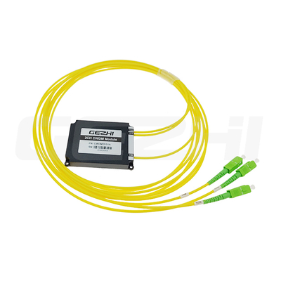 Buy FC/SC/ST/LC CWDM Mux Polarization Dependent Loss≤0.3dB Temperature Stability≤0.2dB/℃ online manufacture