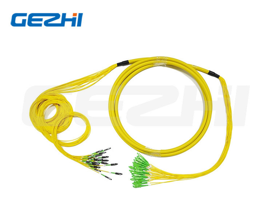 Buy 24 Cords Fiber G657A1 Pre-Terminated MU To LC Optical Patch Cord for FTTX online manufacture
