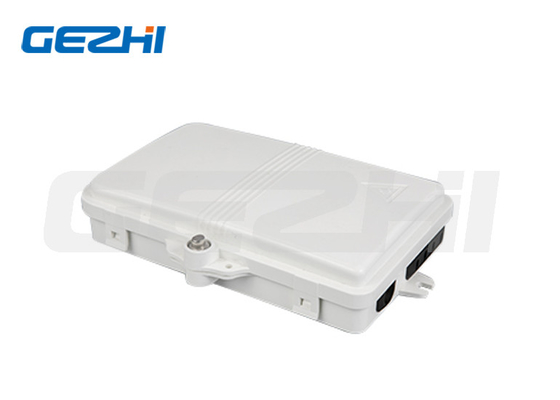 Buy ABS Fiber Optic Termination Box 4 Core Fiber Rosette Box For FTTH online manufacture