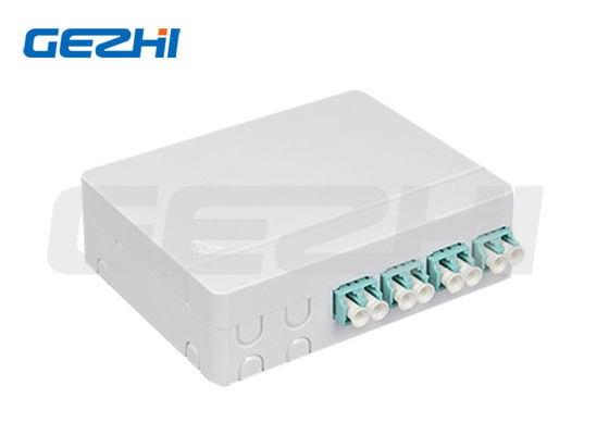 Buy Waterproof 4 Core FTTH Termination Box Wall Mount Fiber Optic Terminal Box with ABS Material online manufacture
