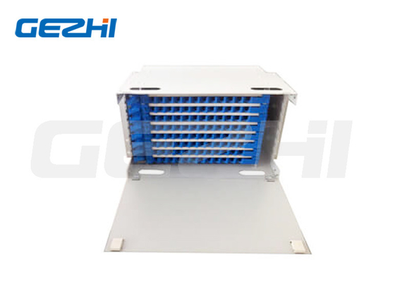Buy Fiber Distribution Frame Optical Odf 96 Core Sc / Apc Terminal Box Patch Panel online manufacture