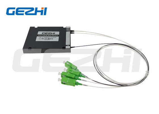 Buy 3CH CWDM Mux Module ABS Box With Customized Wavelength And Connector online manufacture