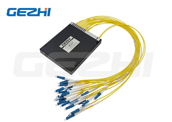 Buy 8CH CWDM Mux Demux ABS Module with 1470-1610nm Wavelength Low Insertion Loss and High Isolation online manufacture