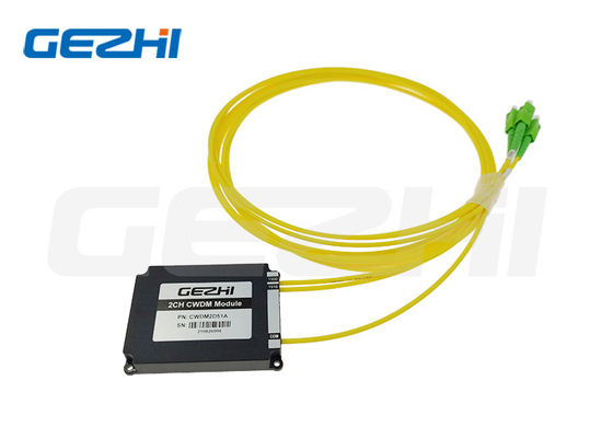 Buy 1510nm 1550nm 2CH CWDM Multiplexer Module ABS Box 100X80X10mm online manufacture