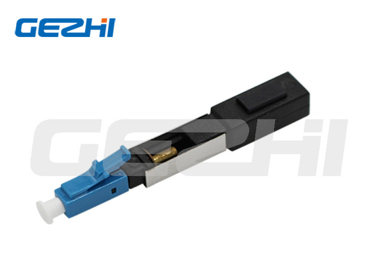 Buy LC Straight-through Fiber Optic Fast Connector Single Mode Multi Mode Fiber Optic Connectors online manufacture