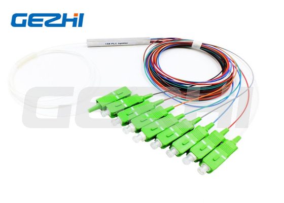 Buy Fiber Optic 1x4/1x8 Mini PLC Splitter G657A Fiber Type 3.8-24.5 dB Insertion Loss Guaranteed online manufacture