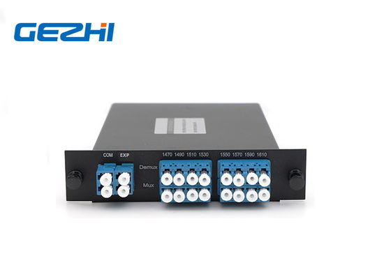 Buy 8 Channels Dual Fiber CWDM Mux Module With Monitor Port online manufacture