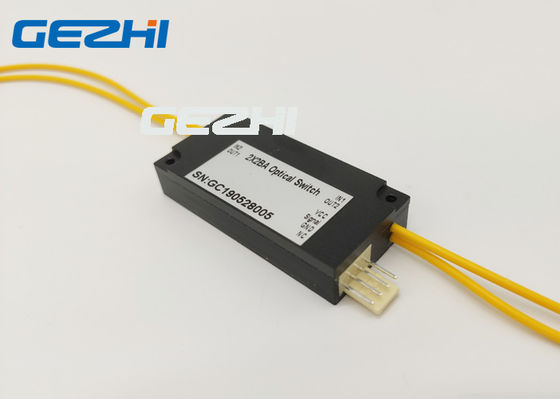 Buy Single Mode Non Latching 1550nm 2x2 Fiber Optic Bypass Switch online manufacture