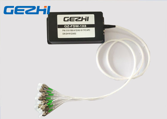 Buy Multi Channel 1x8 Single Mode 13/15 Fiber Optical Switches online manufacture