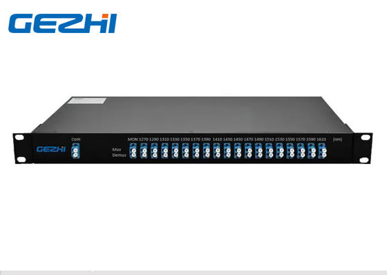Buy Dual Fiber 1610nm 18 Channel CWDM Mux Demux Module online manufacture