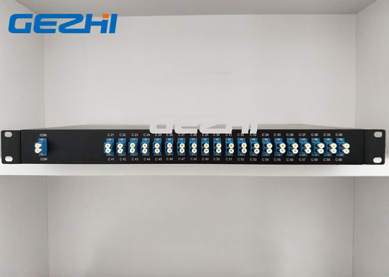 Buy Rackmount Single Fiber 50Ghz 60 Channel Athermal AWG DWDM online manufacture