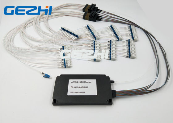 Buy LC PC Connector C15 50Ghz 96 Channel AAWG DWDM Module online manufacture