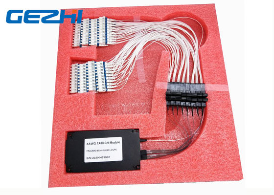 Buy 50GHz Gaussion 1x80CH AAWG Mux Demux Module online manufacture