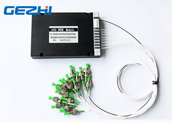 Buy FC APC Single Fiber 100Ghz C371x16 CH Passive DWDM Mux online manufacture