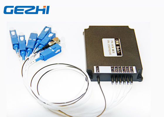 Buy SC UPC Pigtailed 6 Channel 1610nm CWDM Mux Demux online manufacture