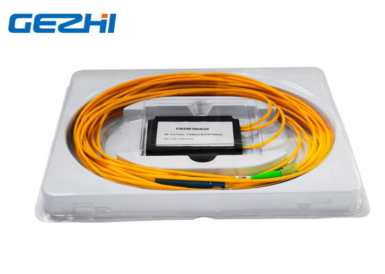 Buy Transmission 1550nm Reflction 1x2 Ports FWDM Module online manufacture