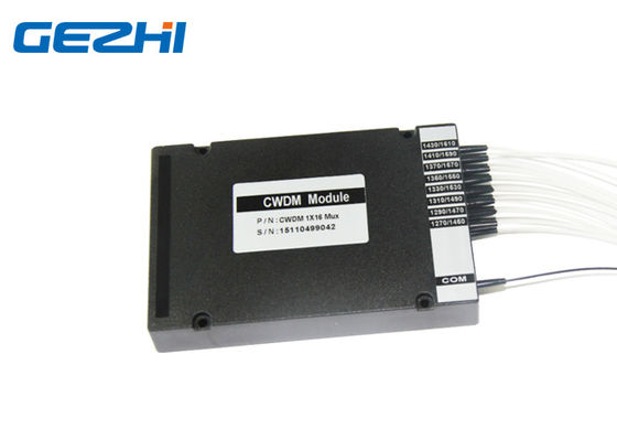 Buy 1610nm 1x16 Single Fiber Passive 16 Channels CWDM Splitter online manufacture